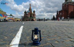 Из Москвы доставлен вечный огонь