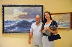 Приморский художник представил свои картины в Испании