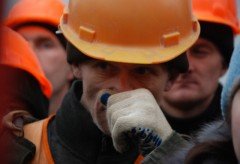 Горняки комбината «Бор» вернулись на рабочие места