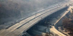 Открыто движение по новой полукилометровой эстакаде на въезде во Владивосток