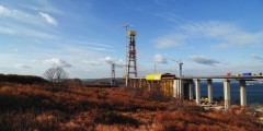 Движение по мосту на Русский будет закрыто при штормовом ветре