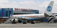 В аэропорту Владивостока введен режим \"открытого неба\"