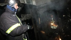 24 декабря в 1 час 23 минуты от очевидцев, на пульт пожарной охраны поступило сообщение