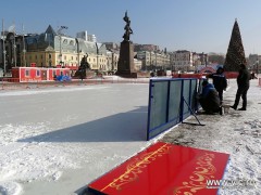 На центральной площади Владивостока завершаются работы
