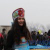 Carnival in the center of Vladivostok guests warmed pancakes and smiles