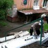 Destroyed in the capital of Primorye stairs will restore contractors