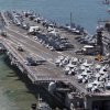 Arrival of the American aircraft carrier in Busan DPRK authorities considered rude provocation