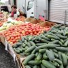 At the fair you can buy fresh vegetables and herbs,