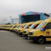 Dals'ich 20 nov'ych autobusu Volkswagen vstoupil do vozov'eho parku verejn'e dopravy Vladivostok
