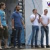 Die B"urger versuchten Ohr bei einem Treffen mit Neptune
