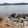 Die Trag"odie in der Region Primorje, ATV flog ins Meer, starb der Fahrer