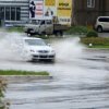 En Primorye, restaurer les routes touch'ees par la catastrophe