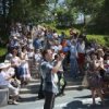 Горожане попробовали уху на встрече с Нептуном
