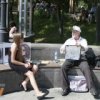 Горожане попробовали уху на встрече с Нептуном