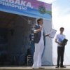 Горожане попробовали уху на встрече с Нептуном