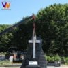 In Wladiwostok, eine Gedenkst"atte f"ur die Opfer von 1937