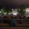 In Wladiwostok, werden der Er"offnung des ersten Strassentheater