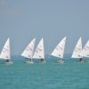 Maritimes Athleten zur"uck von der Europameisterschaft und der World Sailing Championships in der Klasse "Laser 4.7"