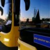 Пассажирский автобус №31-к движется по маршруту «Луговая