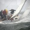 Pierwszy dzie'n Wy'scig'ow Floty Pucharu Siedem st'op - 2013: w burzy tylko mocniej rece
