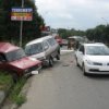 Accident impliquant trois v'ehicules s'est produite dans le Primori'e