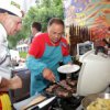 Cabeza duelo Culinario de Vladivostok y el Embajador de M'exico Rub'en Beltr'an se llev'o a cabo en el muelle deportivo