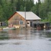 Hydrologischen Bedingungen in der Region Chabarowsk: 11. August