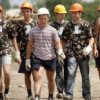 In der Amur-Region zu helfen, die Opfer von "Uberschwemmungen stroyotryady