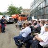 Lavoratori MUP "Strade Vladivostok", ha sostenuto il capo progetto della citt`a - VKAD