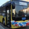 Nur neue Omnibusse ab September 2 in Palo russischen Insel