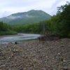 On the rivers edge, the decline rain floods.