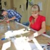 В мастерских Владивостокского художественного училища