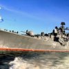 Flotte du Pacifique navires au Kamtchatka se pr'eparent `a une "bataille" d'ecisive avec un ennemi conventionnel