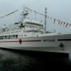 Hastane gemisi "Irtis", Eyl"ul ayi sonlarinda Vladivostok