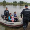 Hochwasser in den Fernen Osten Federal District: Komsomolsk betr"agt 861 cm Wasser und wird weitere 30 cm