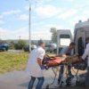 Komsomolsk: femeile cu handicap salvat din zona de inundatii