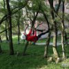 Новый современный стадион открыл сегодня утром вместе