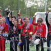 Новый современный стадион открыл сегодня утром вместе