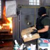 Сожжено более 75 килограмм различных наркотических