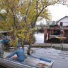 The decor is associated with flooding in Komsomolsk-on-Amur,