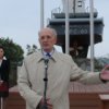 В сквере Рыбацкой славы сегодня было немноголюдно.