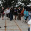 В сквере Рыбацкой славы сегодня было немноголюдно.