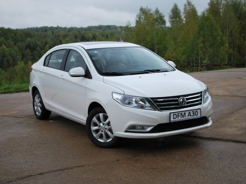 Dongfeng представил седан A30 для российского рынка - автоновости