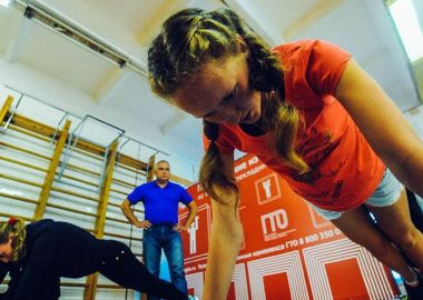 Школьники Владивостока протестируют комплекс ГТО Школьники Владивостока протестируют комплекс ГТО