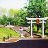 Мемориал памяти открылся на месте бывшего захоронения японских военнопленных