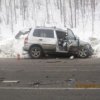 Foreign car passenger died due to negligence of driver behavior on the road Osinovka - Ore Dock