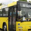 Municipal buses took to the route to drop off students Palo