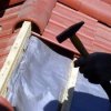The roof of an apartment building in Arsenyev restored