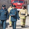 Firefighters conducted a raid in the private sector Vladivostok