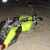 In Primorye, the rider was lost, crashing into a lamppost